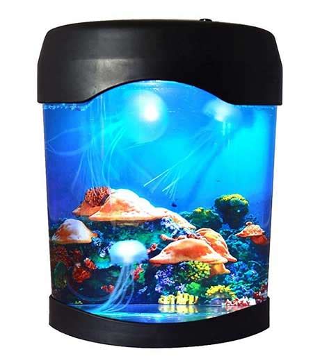 fish tank with fake fish for cats to watch|artificial fish tank for cats.